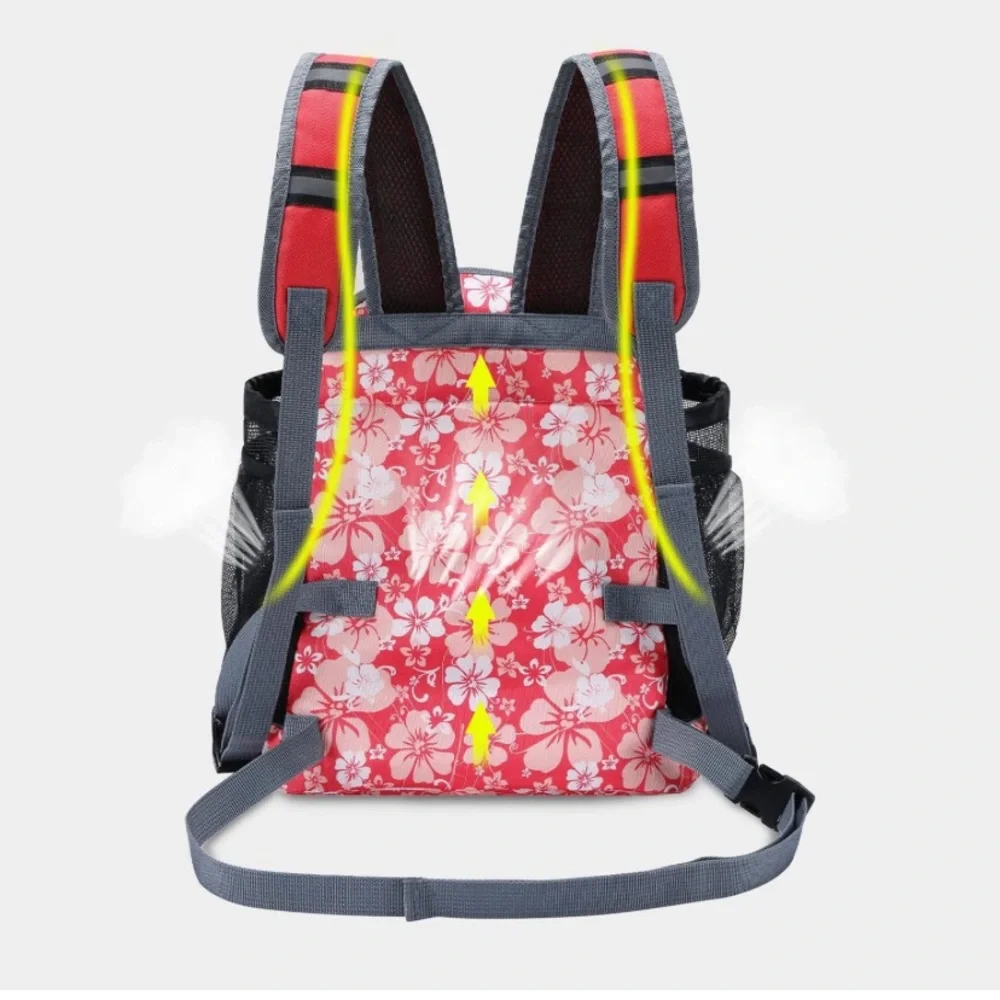 Hibiscus Pet Carrier Backpack